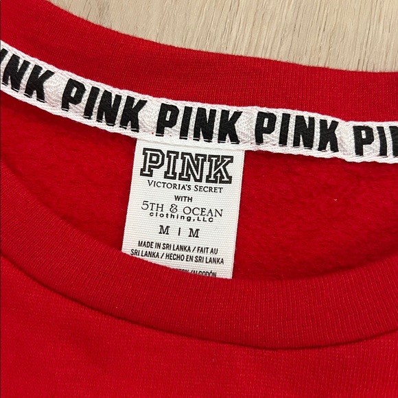 Victoria's Secret PINK Medium Nebraska Huskers Red Top - Picture 5 of 6